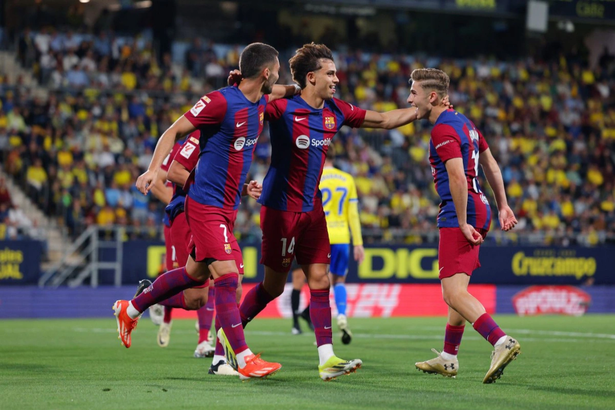 Ла Лига: гол Жоау Феликса принес победу "Барселоне" в выездном матче с "Кадисом" - ВИДЕО